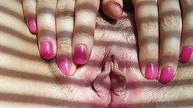 漂亮的維多利亞指法陰部私人